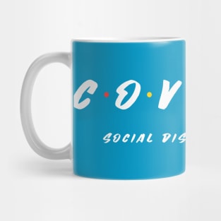 Covid-19 Social Distancing Club Mug